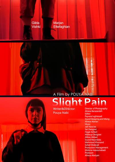 Slight Pain - Short drama/thriller with intense atmospheric production design. Directed by Pouya Nabbi, starring Marjan Ettefaghian and Gilda Vishki. Runtime: 28 minutes.